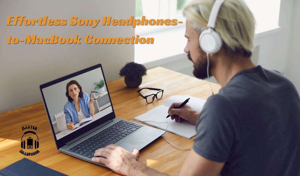 connect Sony headphones to MacBook